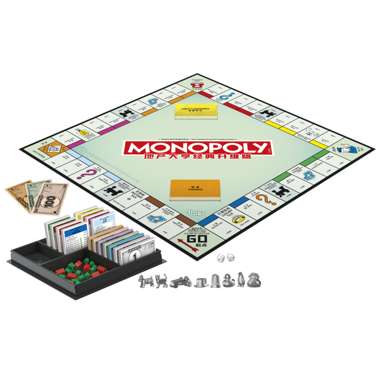 Hasbro Game Monopoly - لعبة مونوبولي من هاسبرو لـ 2-6