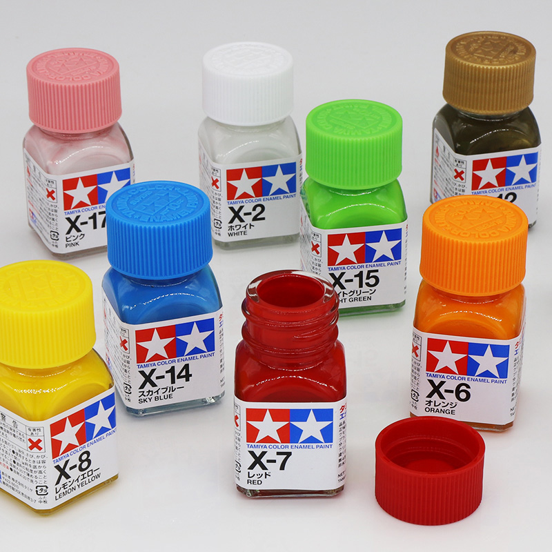 تاميا-ملمع طلاء بالمينا ذو أسا - مراجعة Tamiya Model Paint Set وسعره