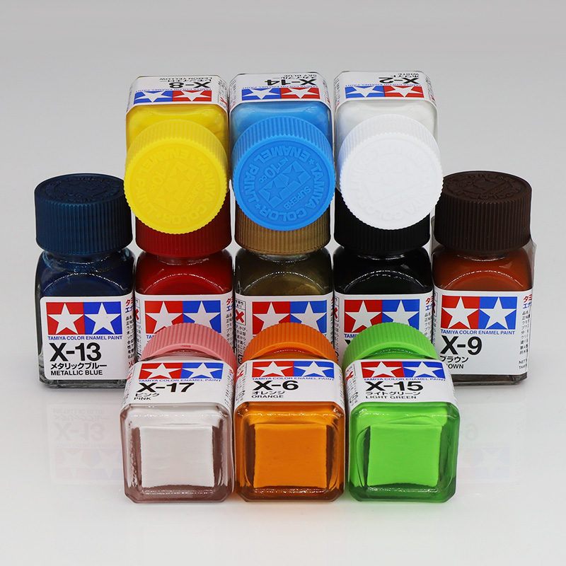 تاميا-ملمع طلاء بالمينا ذو أسا - مراجعة Tamiya Model Paint Set وسعره