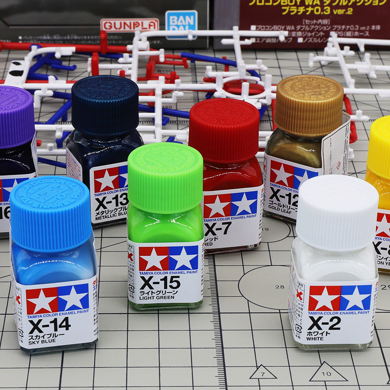 تاميا-ملمع طلاء بالمينا ذو أسا - مراجعة Tamiya Model Paint Set وسعره