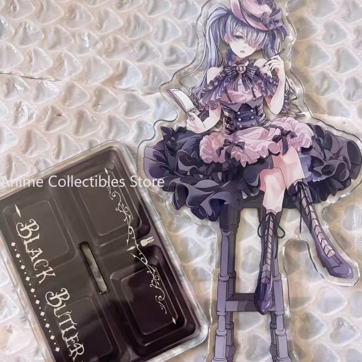 مجسم أكريليك أنمي بلاك بتلر، م - مراجعة Action Figure Stand وسعره