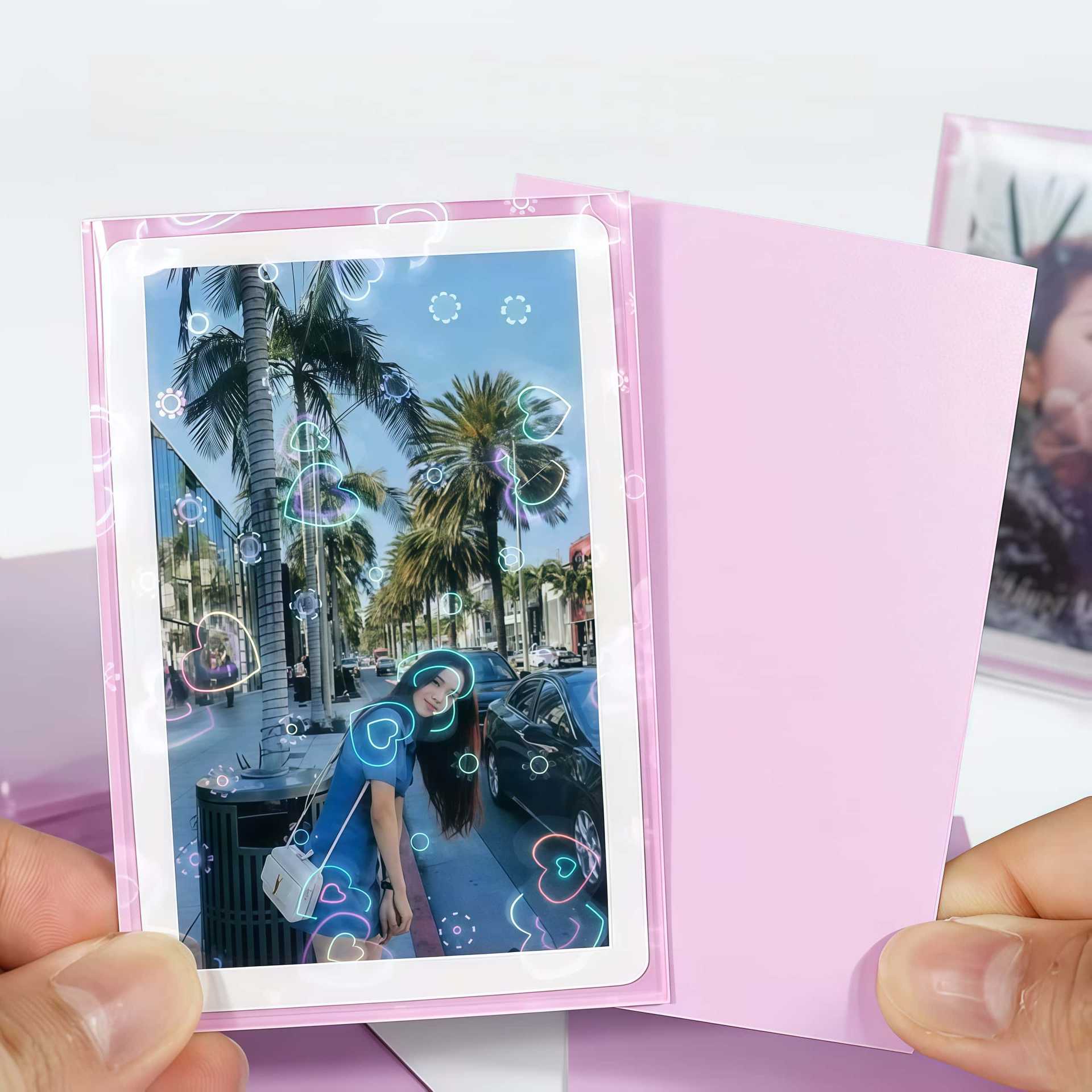 50 قطعة من أغلفة بطاقات PVC عل - مراجعة Card Penny Sleeve وسعره