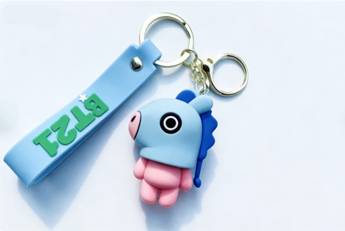 سلسلة مفاتيح جديدة 2026 BT21 K - مراجعة Vinyl Figure Blank وسعره