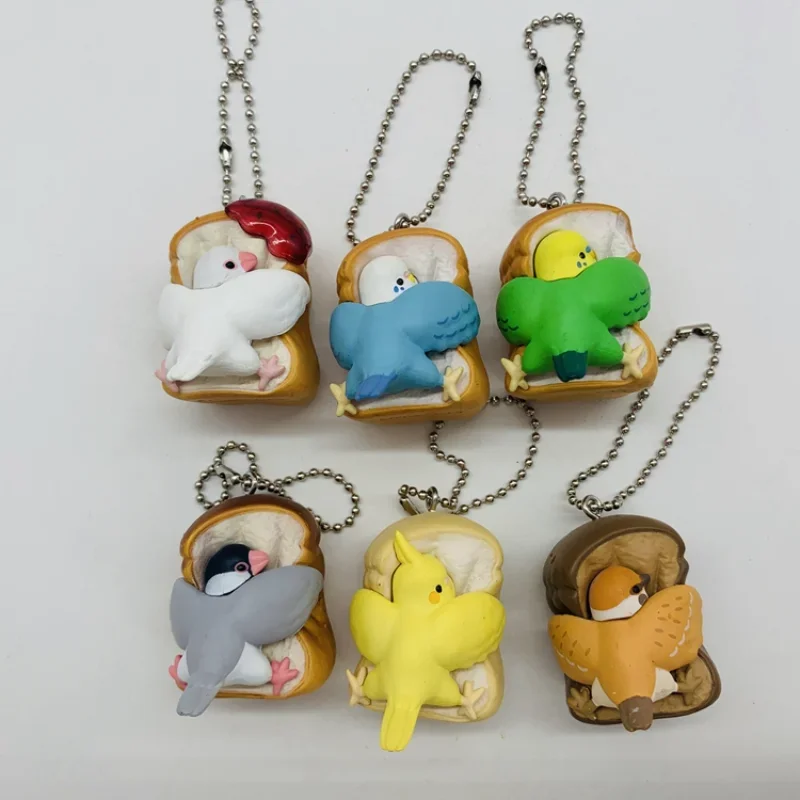 قلادات وتمائم طيور لطيفة، ألعا - مراجعة Capsule Toy Gashapon وسعره