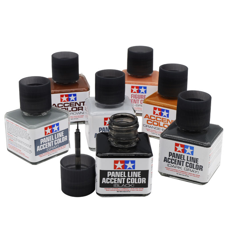 طلاء تاميا للخطوط والتفاصيل 40 - مراجعة Tamiya Model Paint Set وسعره