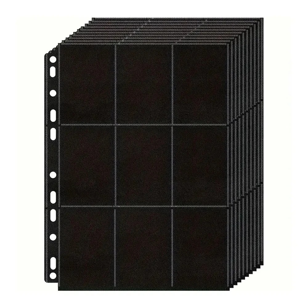 10 قطع من أوراق التخزين السودا - مراجعة Trading Card Binder وسعره