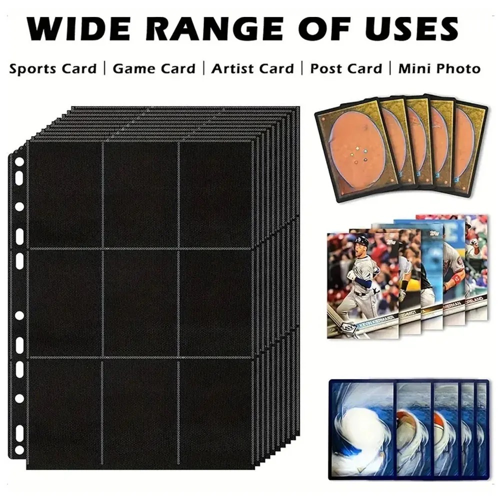 10 قطع من أوراق التخزين السودا - مراجعة Trading Card Binder وسعره